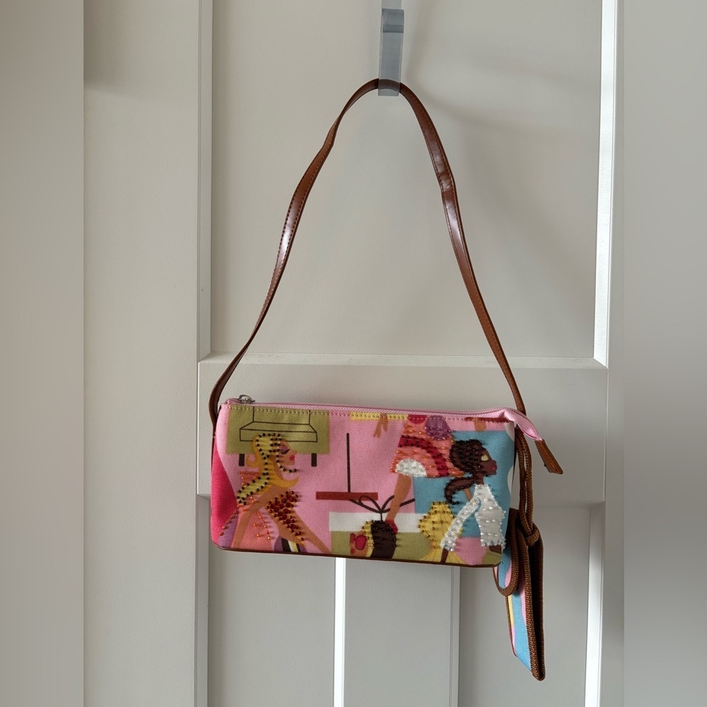 Vintage NICCI Beaded Shoulder Bag